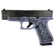 Glock 48 9mm "Crushed Orchid Elephant Engraved" Handgun with 4.17" Barrel and 10-Round Magazines