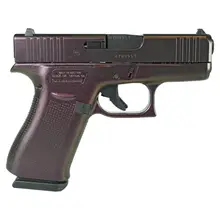 Glock 43X "Shimmering Razorback" 9mm Subcompact Handgun with 3.41" Barrel and 10-Round Magazines