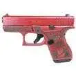 Glock 42 Subcompact Custom "Cherry Blossom Medusa Pink" .380 ACP, 3.25" Barrel with 2x 6rd Magazines