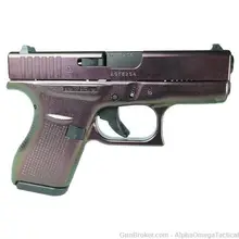 Glock 42 "Shimmering Razorback" Subcompact .380 ACP, 3.2" Barrel, 6rd Magazines (2)