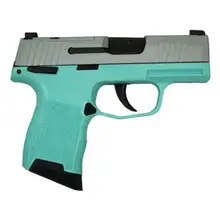 Sig Sauer P365 9mm Tiffany, 3.1in Barrel, Optic Ready, XRAY3 Sights, Manual Safety, with 2 Magazines