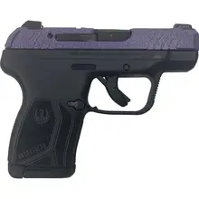Ruger LCP Max 380 Auto Handgun with 10rd Magazine, 2.75" Barrel, Blue/Purple Sparkle