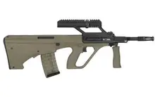 Steyr AUG A3 M1 Rifle .223 REM/5.56 NATO 16" 30RD Mud with 1.5X Optic and Fixed Bullpup Synthetic Stock