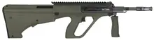 Steyr Arms AUG A3 M1 5.56 NATO Semi-Automatic Bullpup Rifle with 16" Barrel, 30 Round Magazine, Extended Picatinny Rail, and OD Green Polymer Stock