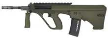 Steyr Arms AUG A3 M1 5.56 NATO Semi-Automatic Rifle with 16" Barrel, OD Green Bullpup Stock, and Extended Rail