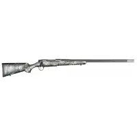 Christensen Arms Ridgeline FFT .22-250 Remington 20" Bolt Action Rifle with Threaded Carbon Fiber Barrel, Stainless Steel, Green with Black/Tan Accents, 4 Rounds