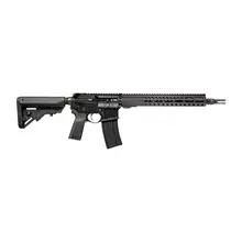 Sons of Liberty Gun Works M4-EXO3 Semi-Automatic 5.56x45mm NATO Rifle with 13.7" Pinned Barrel and 30-Round Magazine, Black