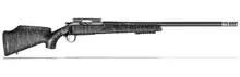 Christensen Arms Traverse 7MM-08 Remington Bolt Action Rifle, 24" Stainless Steel Barrel, Black with Gray Webbing Stock, 4 Rounds - Model 801-10009-00