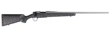 Christensen Arms Mesa .300 PRC Bolt-Action Rifle with 24" Threaded Tungsten Gray Cerakote Barrel, Black and Gray Webbing Stock