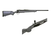 Christensen Arms Mesa 6.5 PRC Bolt-Action Rifle - Black Cerakote, Gray/Black Webbing, 24" Barrel