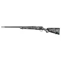 Christensen Arms Ridgeline FFT Left Hand 6.5 Creedmoor 20" 4RD Bolt Action Rifle with Carbon Fiber/Threaded Barrel, Stainless Steel, Black/Gray Accents