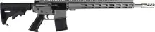 Great Lakes Firearms GLFA AR15 .450 Bushmaster Semi-Auto Rifle - 18" Stainless Steel Barrel, Tungsten Grey Finish, M-LOK Handguard, Collapsible Stock