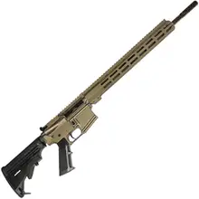 Great Lakes AR-15 Semi-Auto Rifle .350 Legend 18" Nitride Barrel 5 Rounds with M-LOK Handguard and Collapsible Stock - Bronze Cerakote Finish