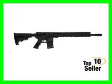Great Lakes Firearms AR-15 .450 Bushmaster Semi-Auto Rifle - 18" Nitride Barrel, 5 Rounds, M-LOK Handguard, Collapsible Stock, Black Finish