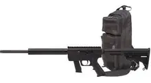 Just Right Carbine Gen3 9mm Rifle with 17" Barrel, 10-Round Glock Style Magazine, Thordsen Stock, and Black Slingpack