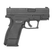 Springfield Armory XD-40 Sub-Compact .40 S&W 3" Barrel 12+1 Black Melonite Slide with Polymer Grip Essentials Package