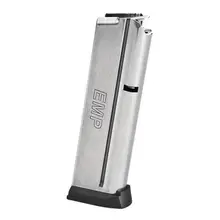 Springfield Armory 1911 EMP 9mm Luger Magazine, 9 Rounds, Stainless Steel