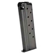 Springfield Armory 1911 EMP Champion 9mm Luger Magazine, 10 Rounds, Blued Steel