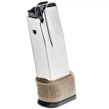 Springfield Armory XD Mod.2 Sub-Compact .40 S&W 12-Round Stainless Steel Magazine with FDE Grip Zone X-Tension - XDG0932FDE