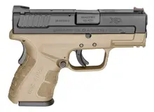 Springfield Armory XD Mod.2 .45 ACP FDE Subcompact Pistol 3.3" 9+1/13+1