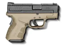 Springfield Armory XD Mod.2 40SW Sub-Compact Flat Dark Earth (FDE) with GripZone 3" 12RD