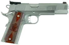 Springfield Armory 1911 Loaded Target 9mm Stainless Steel 5" Barrel Pistol with Cocobolo Grip - CA Compliant