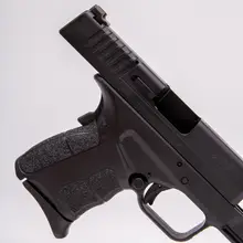 Springfield Armory XD-S Mod.2 9mm Luger Double 3.3" Black Polymer Grip/Frame, Black Melonite Slide, Fiber Optic Front Sight XDSG9339B