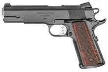 Springfield Armory 1911 Professional 9mm Full Size Handgun, 5" Barrel, Black with Cocobolo Grips, FBI HRT Model PC9119