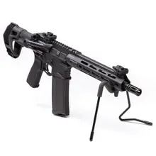 Springfield Armory Saint Edge AR-15 Pistol, 5.56 NATO, 10.3" Barrel, 30-RD, Black, Maxim Defense CQB Brace - STE9103556B