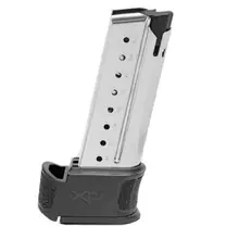 Springfield Armory XDS Mod 2 Stainless Steel 9mm Luger 9 Round Magazine with Grip X-Tension - XDSG09061