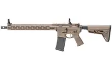 Springfield Armory Saint Victor 5.56 NATO 16" Barrel Rifle with Flip Up Sights, 6-Position Stock, 30-Round Mag, FDE