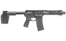 Springfield Armory Saint Victor AR-15 Pistol 5.56, 7.5" Barrel, 30RD, Tactical Gray Cerakote, SB Tactical SBX-K Brace