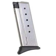 Springfield Armory XD-S Mod.2 Stainless Steel 6 Round .40 S&W Magazine with Hook Plate - XDSG4006H