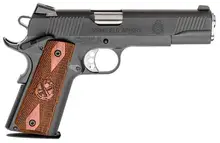 Springfield Armory 1911 Loaded 45 ACP, 5" Black Parkerized Carbon Steel Slide, Cocobolo Grip, Gear Up Package