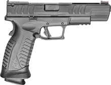 Springfield Armory XD-M Elite Precision 9MM Luger, 5.25" Melonite Barrel, 22-Round, Black Polymer Grip, Semi-Automatic Pistol - XDME95259BHC