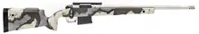 Springfield Armory Model 2020 Waypoint .308 Win Bolt Action Rifle, 20" Fluted Stainless Barrel, Ridgeline Camo Carbon Fiber Stock with M-LOK, Desert Verde Cerakote, 5+1 Rounds