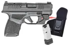Springfield Armory Hellcat OSP 9mm 3" Micro-Compact Optics Ready Pistol with Viridian Red Laser and Extra 15-Round Magazine