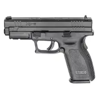 Springfield Armory XD Service 9MM 4in Barrel Black Handgun with 3 Mags, CA Compliant