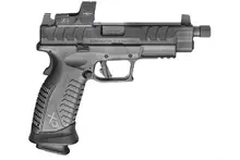 Springfield Armory XD-M Elite 9mm OSP Pistol, 4.5" Threaded Barrel, Black, 19+1 Rounds with Dragonfly Hex Red Dot Optic