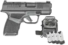Springfield Armory Hellcat OSP 9mm Micro-Compact Pistol with Sling Bag and Extra Mags, Black