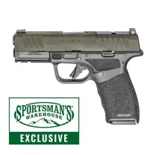 SPRINGFIELD ARMORY HELLCAT PRO SLING PACKAGE 9MM LUGER 3.7IN OD GREEN PISTOL - 15+1 ROUNDS - GREEN