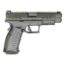 SPRINGFIELD ARMORY XDM ELITE SLING PACKAGE 10MM AUTO 4.5IN OD GREEN PISTOL - 16+1 ROUNDS - GREEN