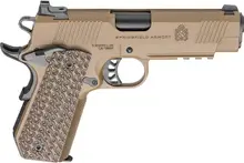 SPRINGFIELD ARMORY TRP COMMANDER COYOTE BROWN .45 ACP 4.25" BARREL 7-ROUNDS