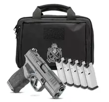 Springfield Armory Hellcat 9mm, 3" Barrel, 13-Rounds, Black with Gear Up Package (Extra Mags and Bag)