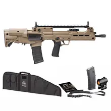 SPRINGFIELD ARMORY HELLION BULLPUP .223/5.56 16IN 30+1 RIFLE - FDE GEAR UP PACKAGE