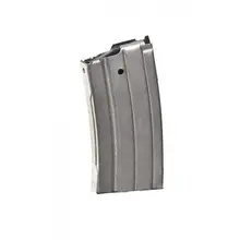 ProMag Ruger Mini-14 Nickel Plated Steel 20 Round Magazine for .223 Rem/5.56 NATO - RUG-A1N
