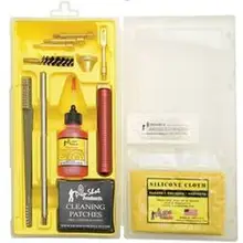 Pro-Shot Classic Box Cleaning Kit for .38-.45 Cal Pistol with Yellow Plastic Case MPK38-45