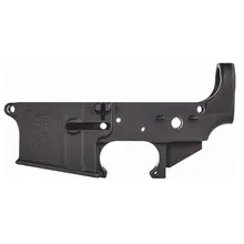 Anderson Manufacturing Elite AR-15 Stripped Lower Receiver, Multi-Caliber Compatible, Mil-Spec Forged 7075-T6 Aluminum, Matte Black