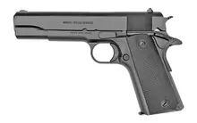 "SDS Imports Tisas 1911 A1 Service Semi-Automatic Pistol, .45 ACP, 5" Barrel, 8+1 Capacity, Black Cerakote Finish, Steel Slide, Black Polymer Grip"
