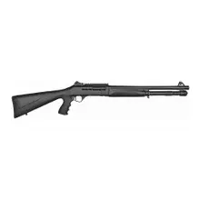 SDS Imports S4 Semi-Automatic 12 Gauge Shotgun with 18.5" Barrel and 30RD Steel Body Mag Poly Anti Tilt Follower